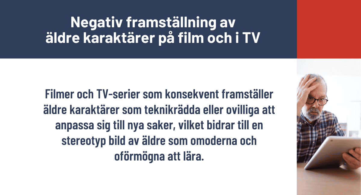 Negativ framställning av karaktärer på film och i TV