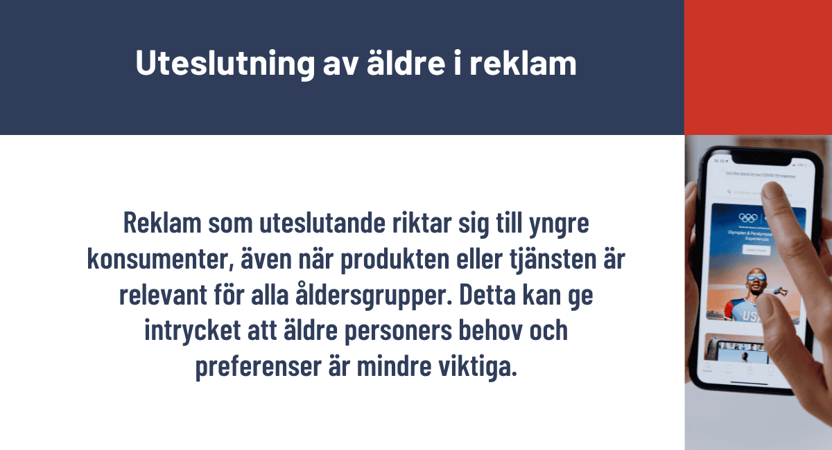 Uteslutning av äldre i reklam