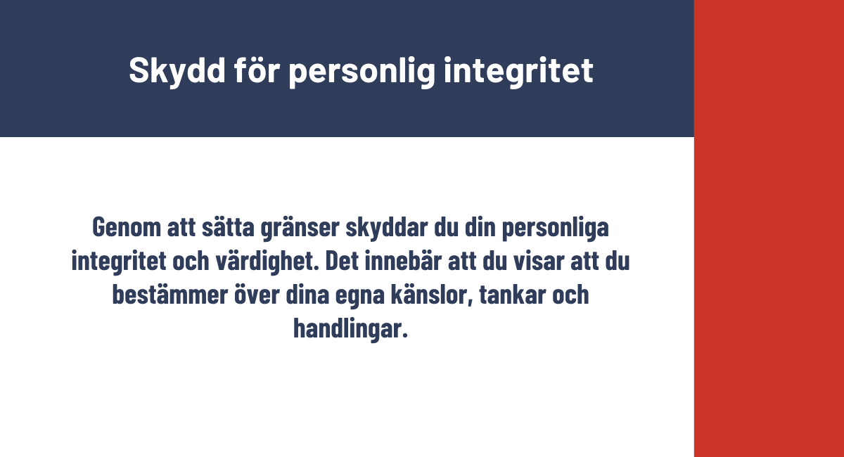 Skydd för personlig integritet