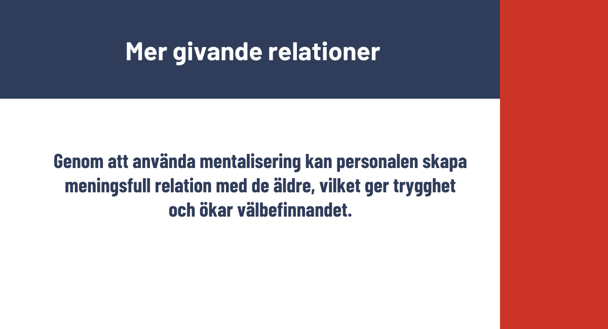 Mer givande relationer